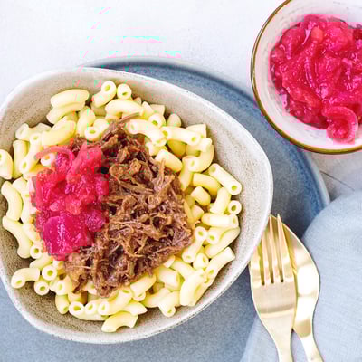PulledBeefHörnli-1